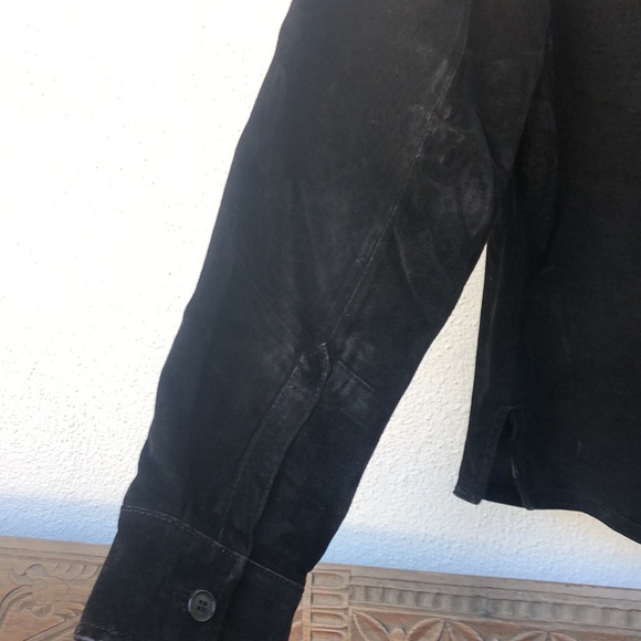 Ami black leather jacket - Picture 6 of 6